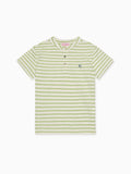Polo pour garçon Sage à rayures