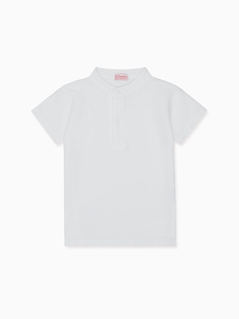 Polo blanc