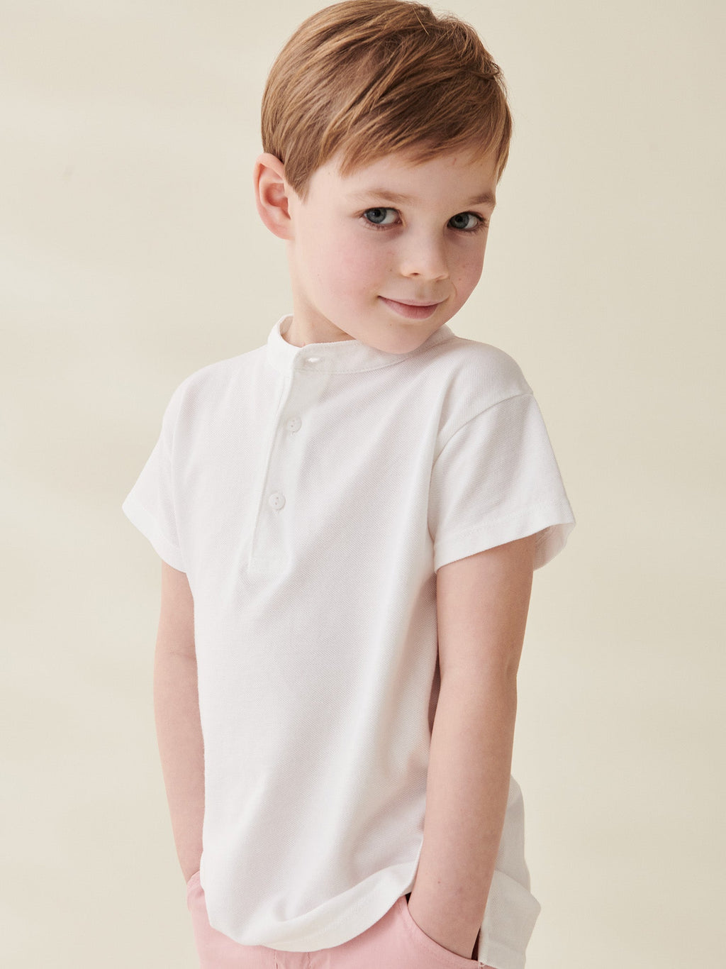 Polo blanc