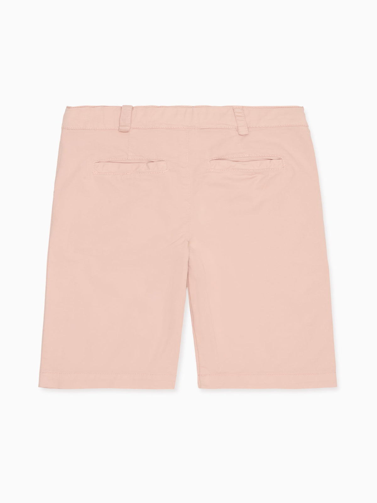 Shorts Chino Garçon Rose Poudré