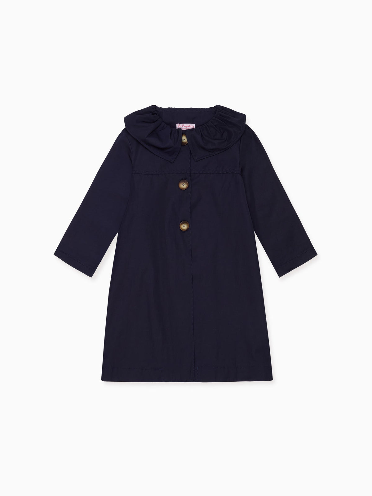 Manteau fille marine
