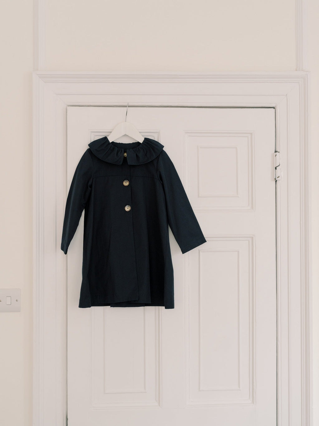Manteau fille marine