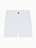 Short chino blanc