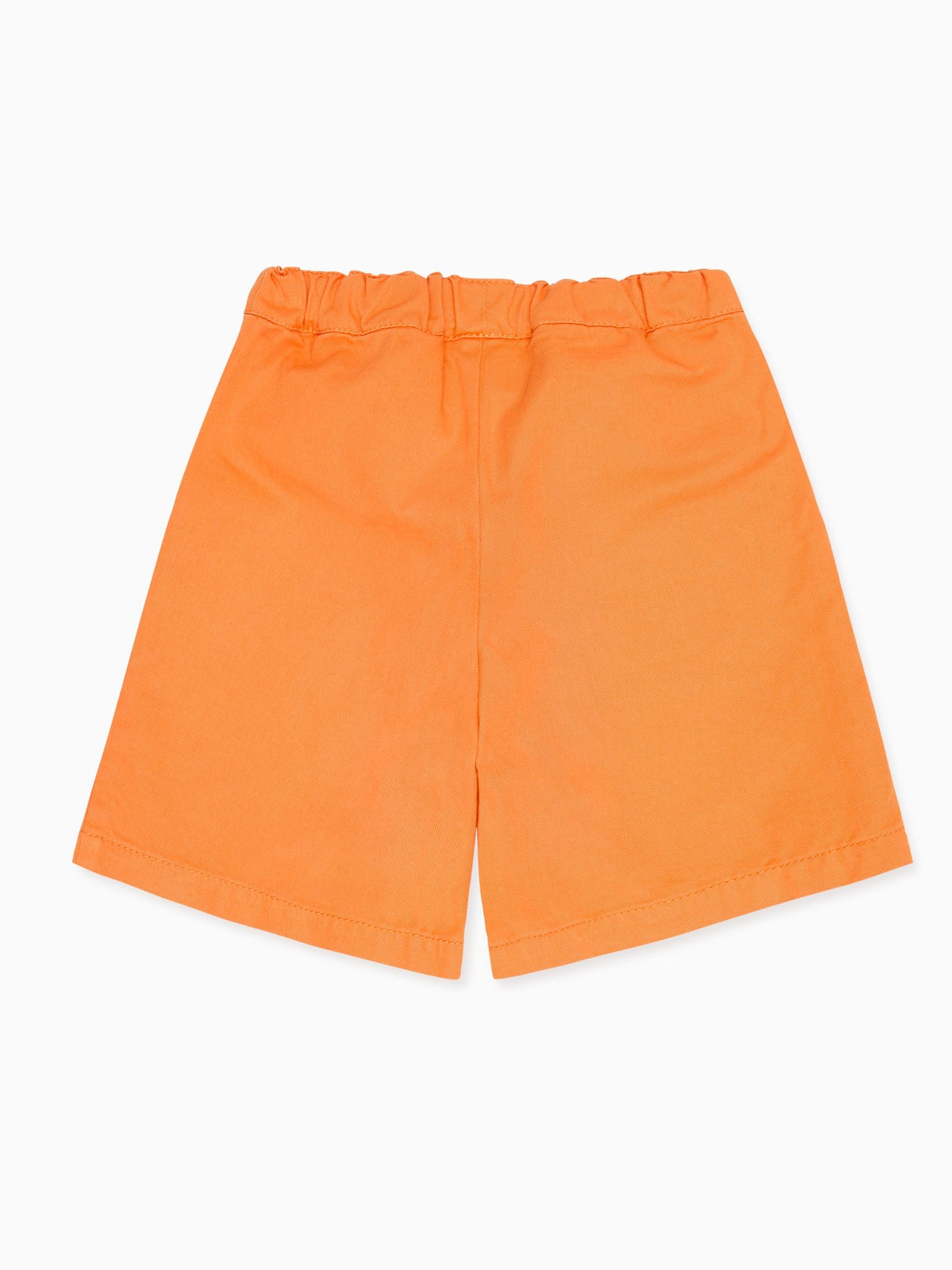Shorty orange garçon