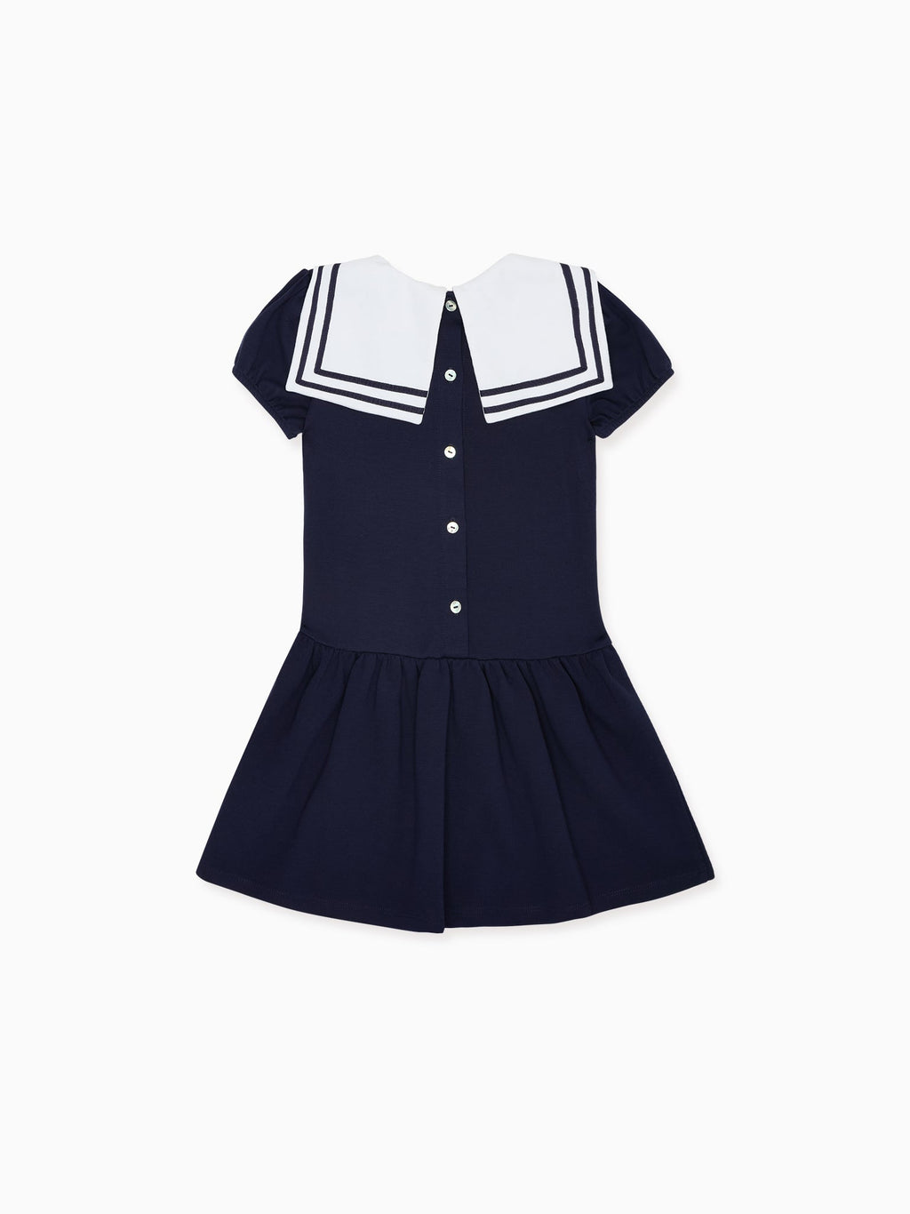 Robe de marin taille basse fille