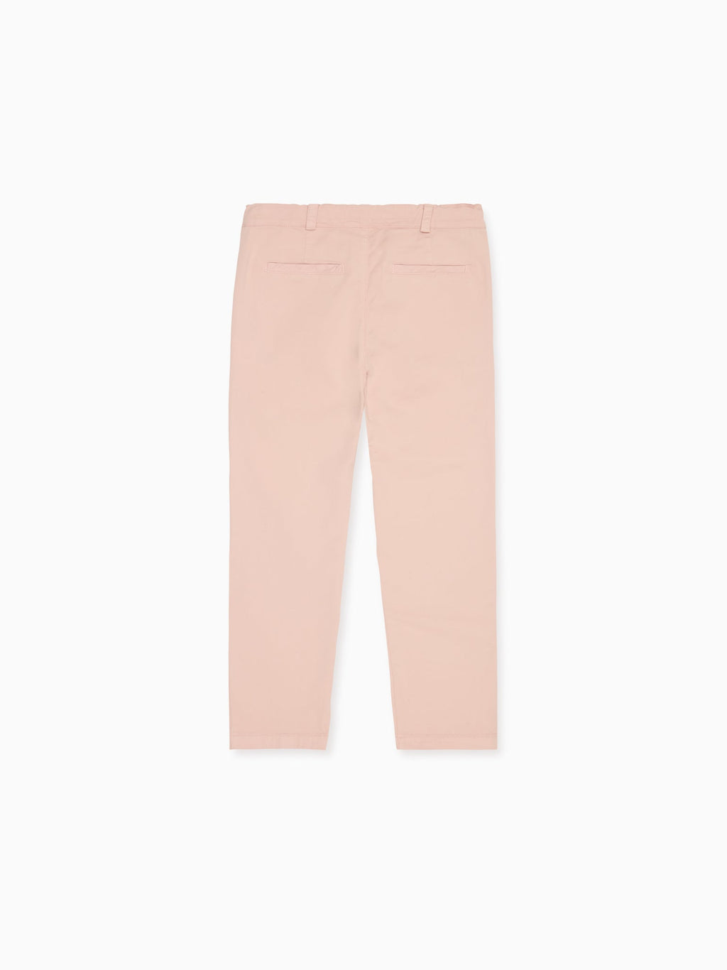 Chino garçon rose poudré
