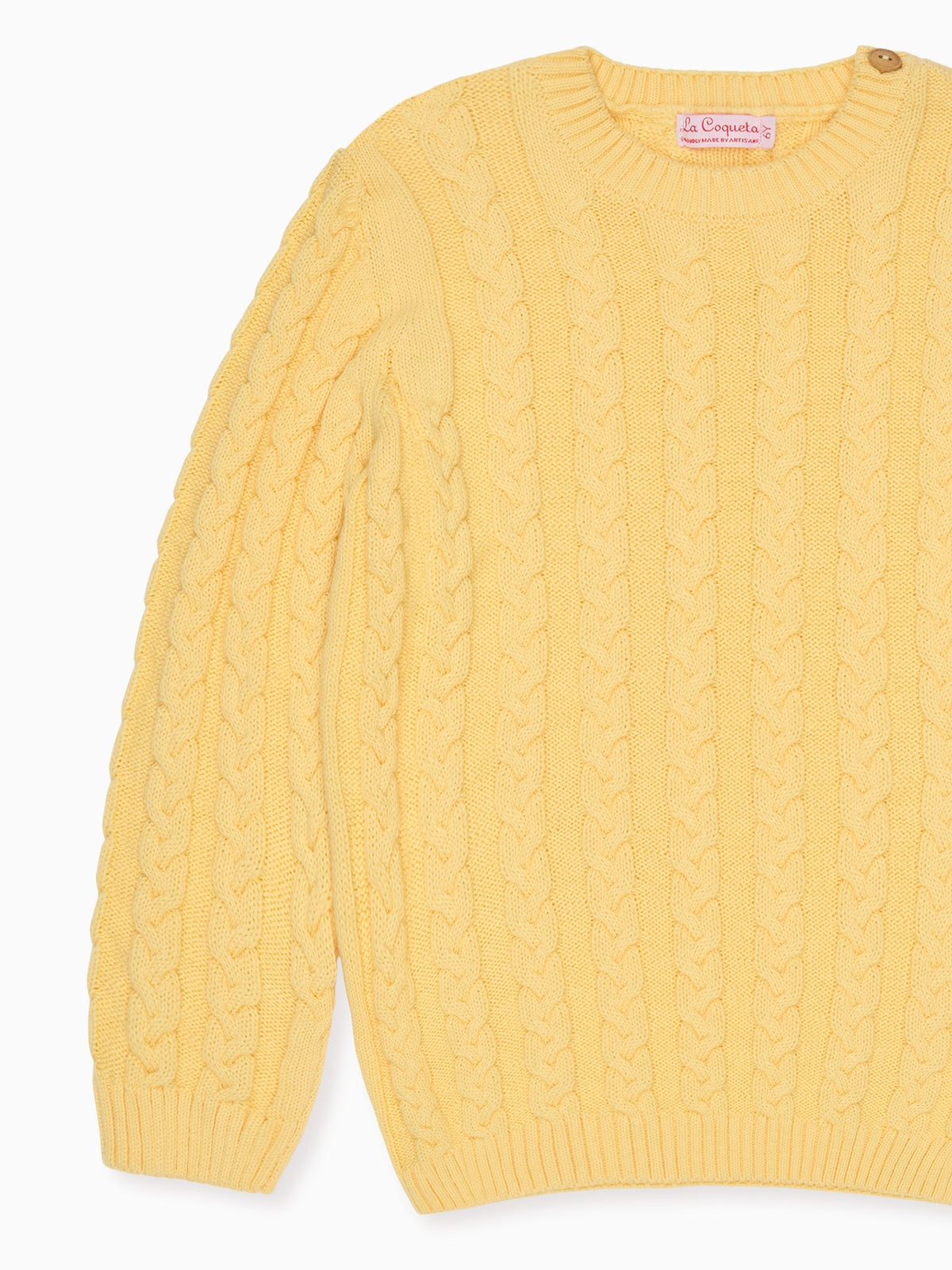 Pull en coton citron pour garçon