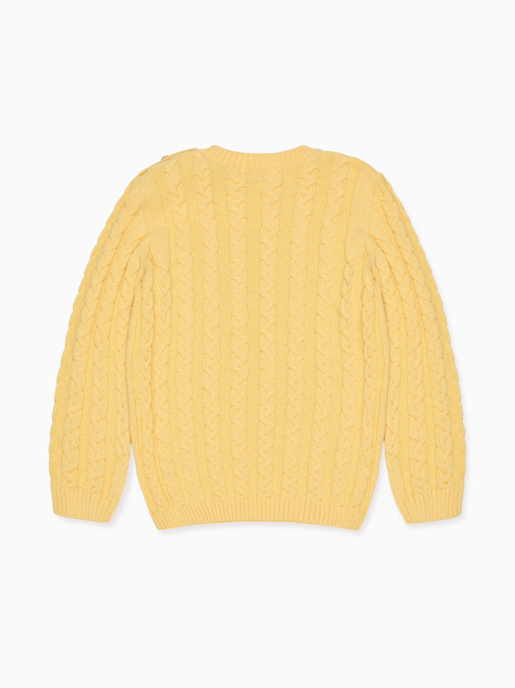 Pull en coton citron pour garçon