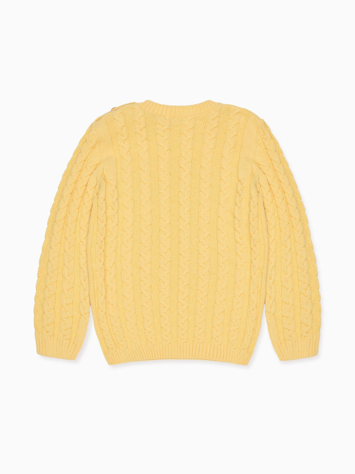 Pull en coton citron pour garçon