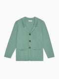 Cardigan Enfant Coton Sauge