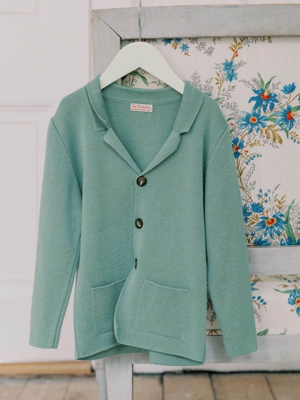 Cardigan Enfant Coton Sauge