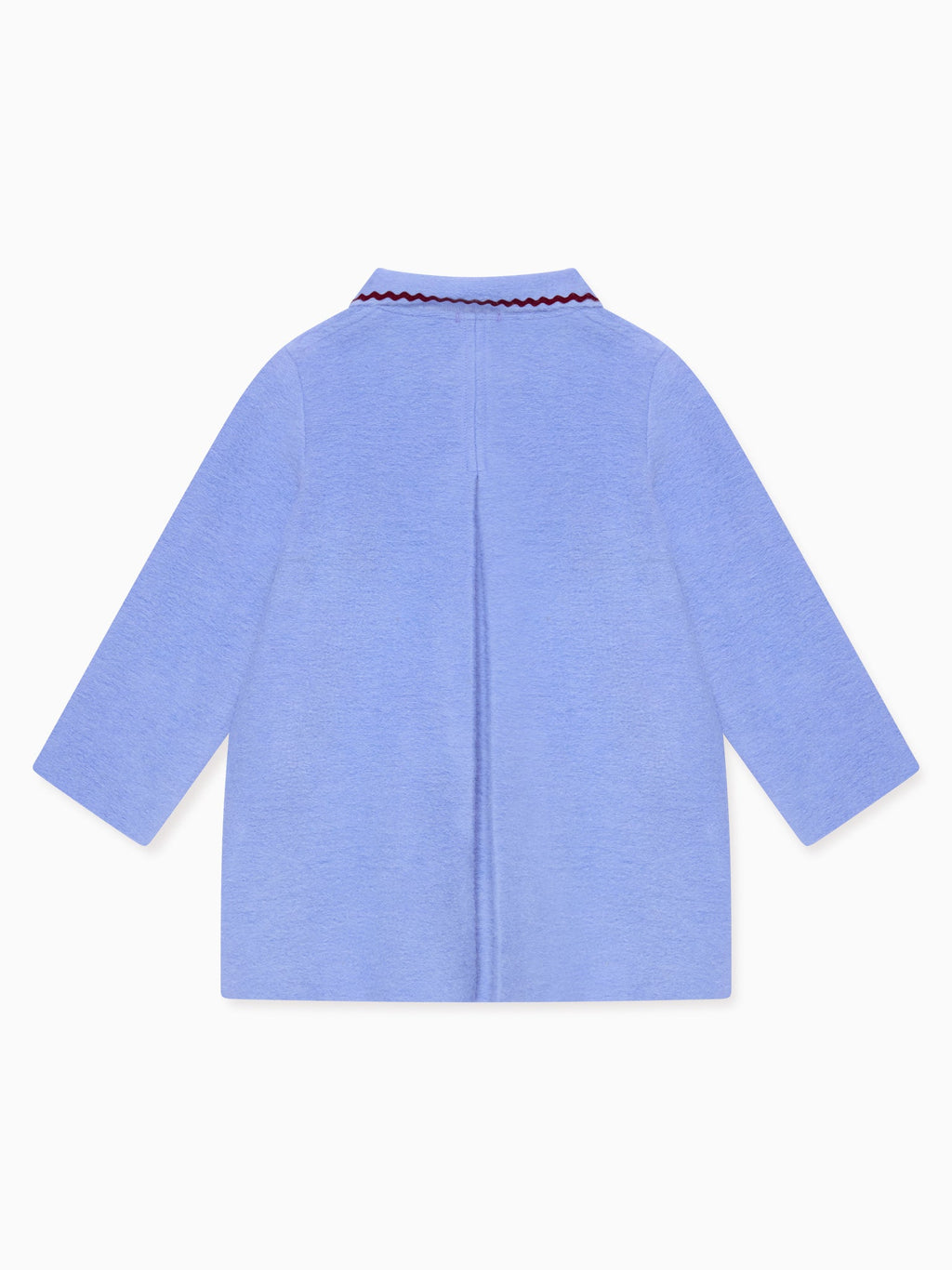 Manteau bleu poussiéreux pour fille