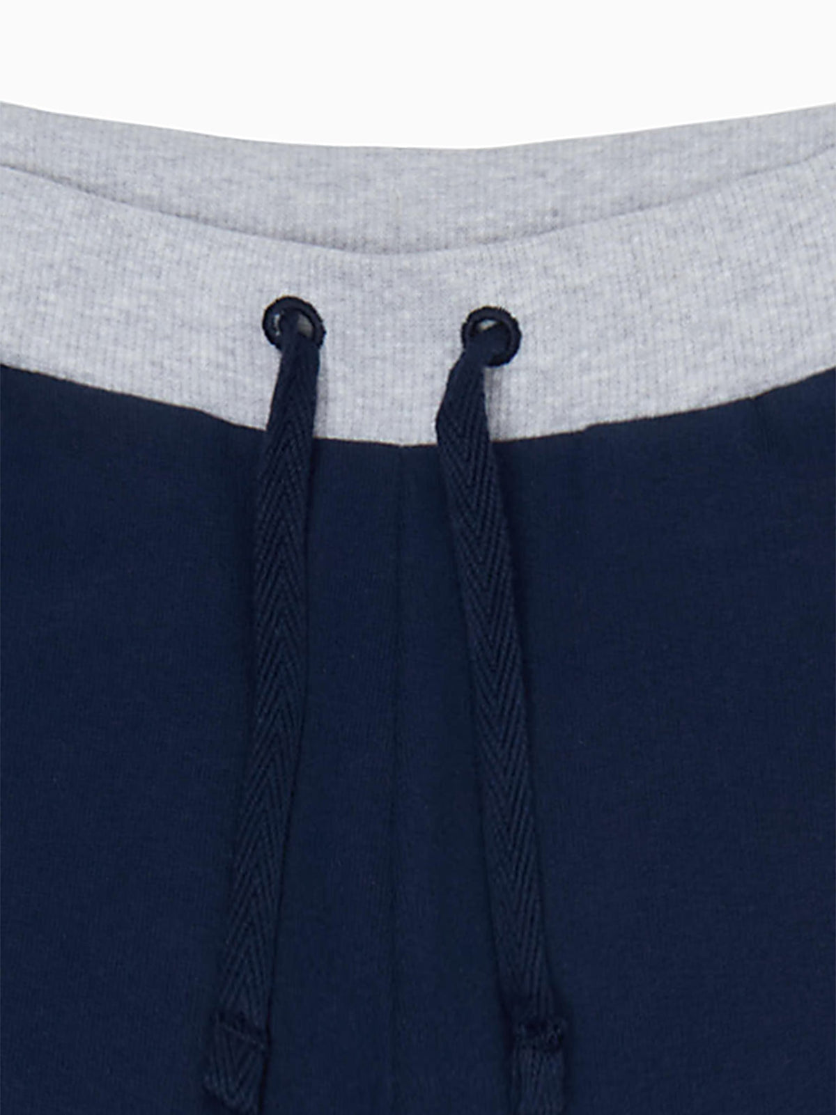 Pantalon de jogging en coton pour enfants, coloris marine