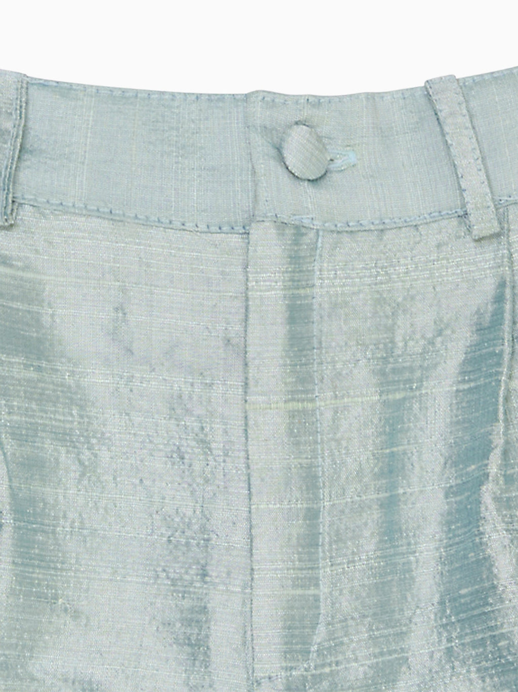 Culotte bouffante en soie vert sauge pour garçon