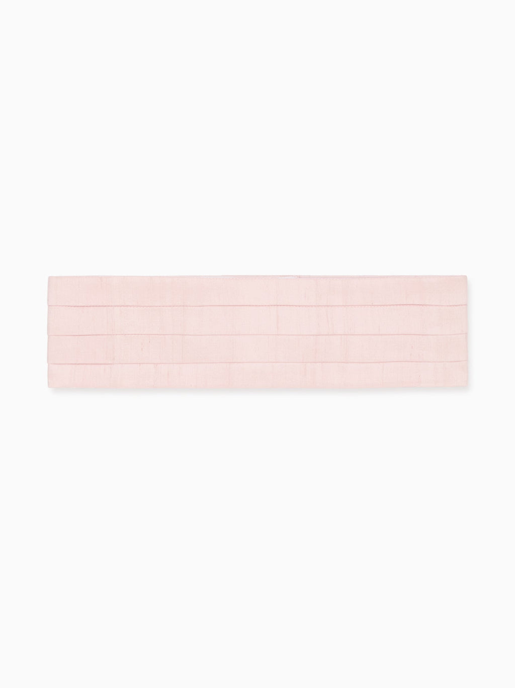 Ceinture de cérémonie en soie rose clair pour garçon