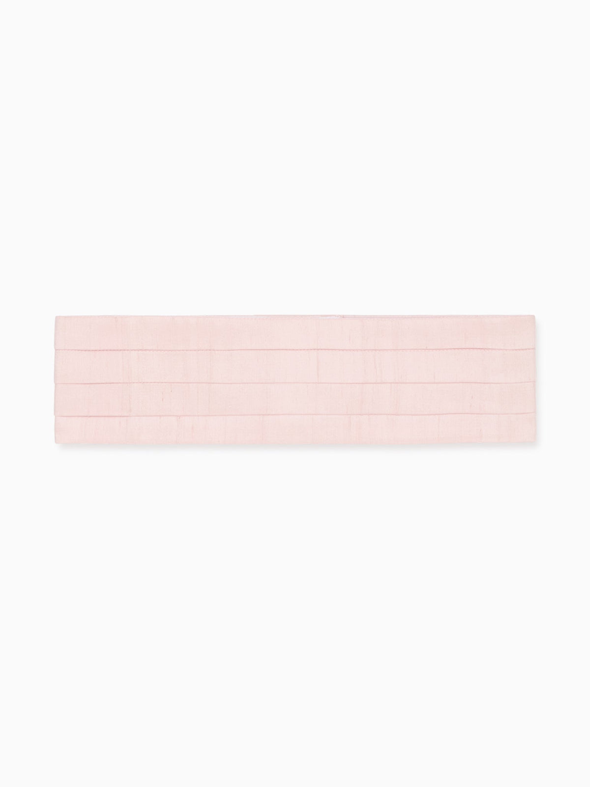 Ceinture de cérémonie en soie rose clair pour garçon