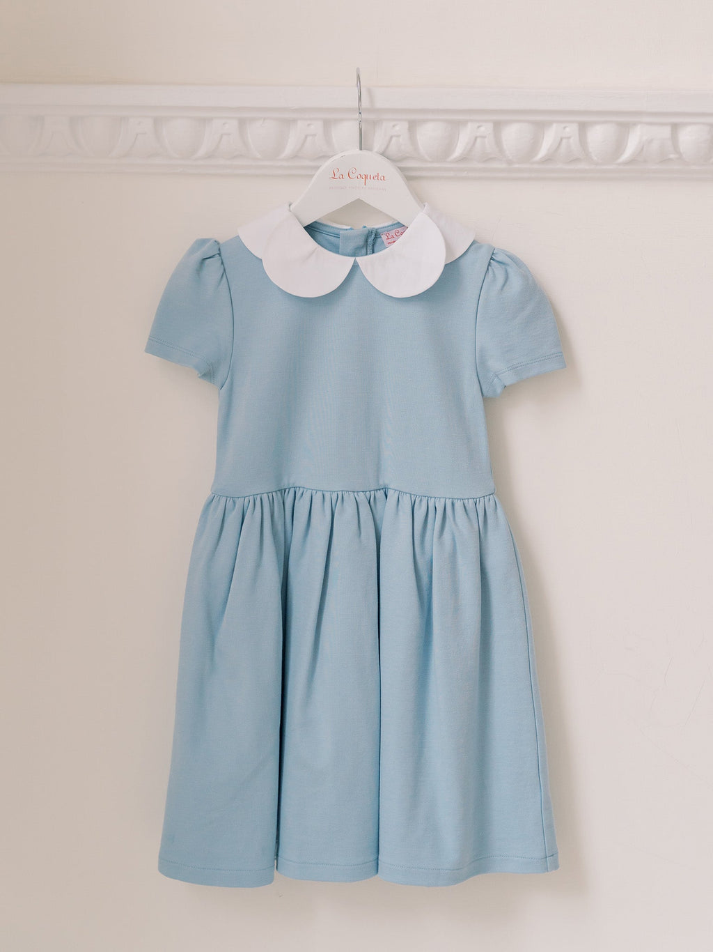 Robe Fille Bleu Poussière