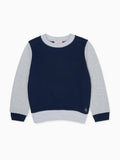 Sweat-shirt en coton enfant marine