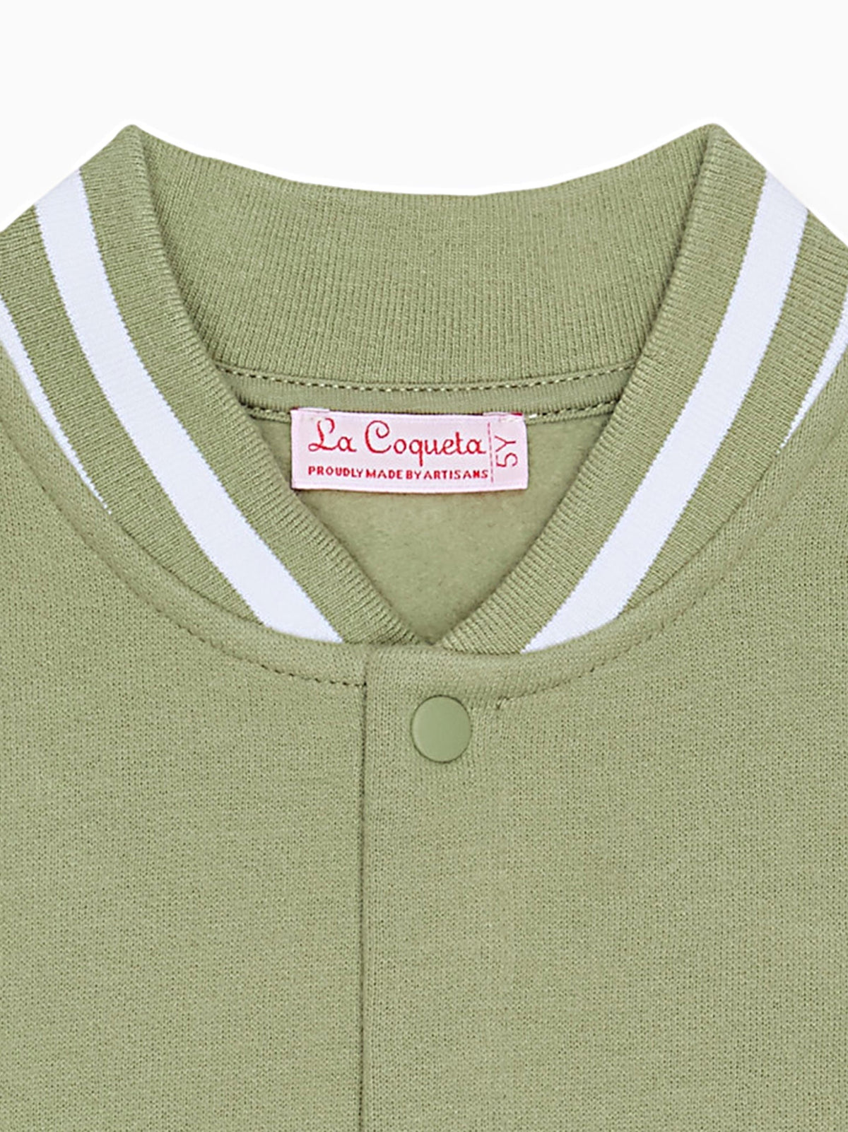 Veste enfant gris-vert